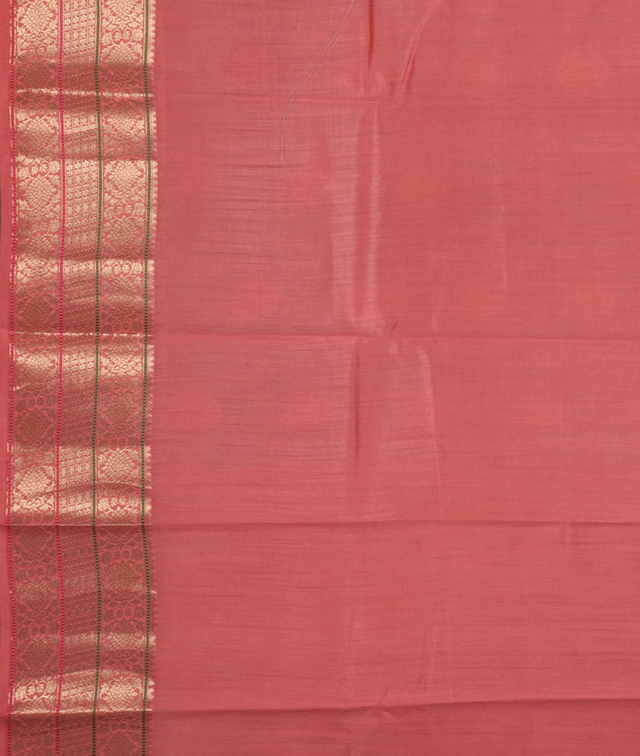 Green Chaniya Silk Saree T3520053