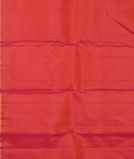 Orangish Pink Handwoven Kanjivaram Silk Saree T3450783