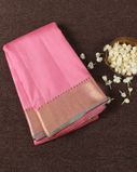 Pink Handwoven Kanjivaram Silk Saree T3717451