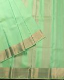 Green Handwoven Kanjivaram Silk Saree T3780302