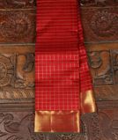 Red Handwoven Kanjivaram Silk Saree T3767431