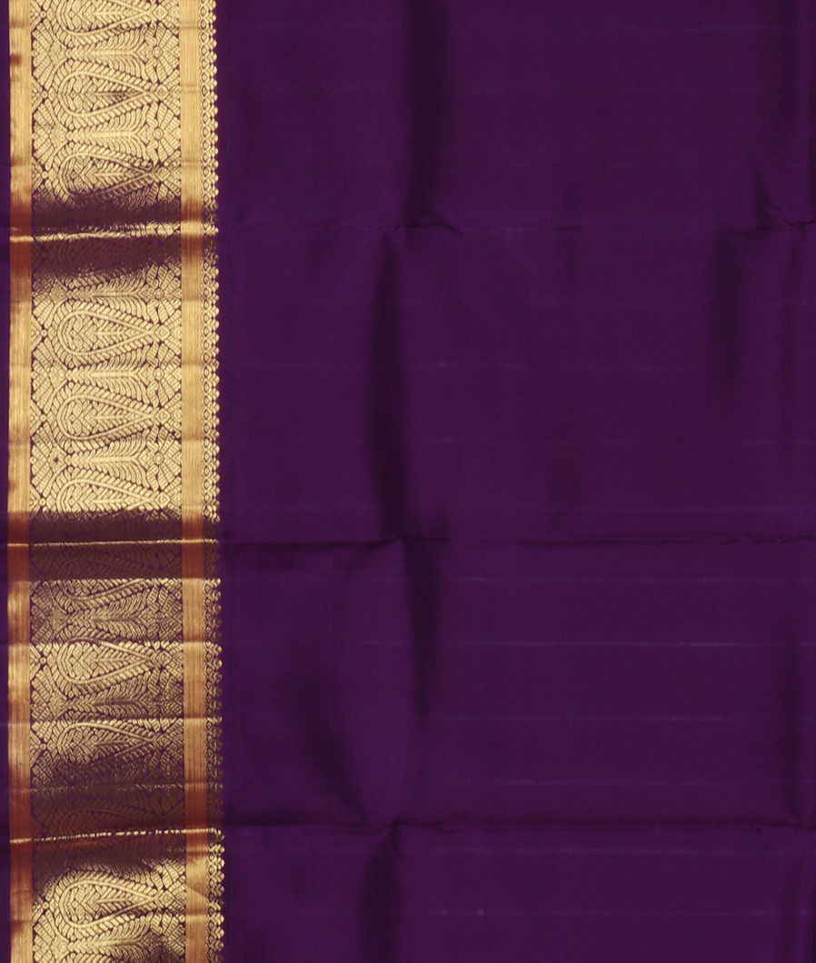 Mehndi Green Handwoven Kanjivaram Silk Saree T2882463