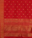 Red Handwoven Kanjivaram Silk Saree T3259174