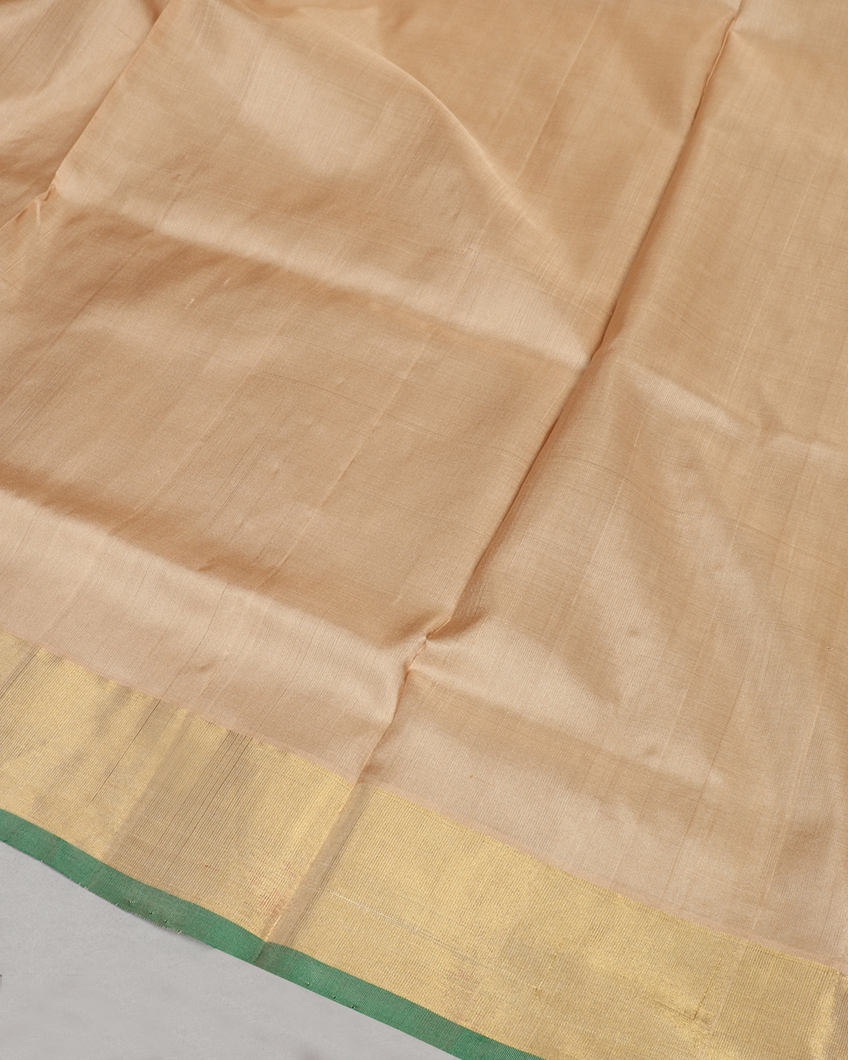 Beige Uppada Silk Saree T3661373