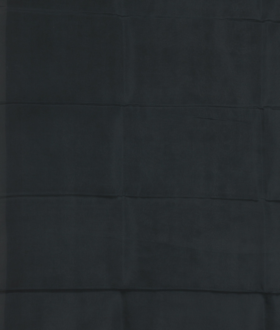 Grey Printed Silk Saree T3783683