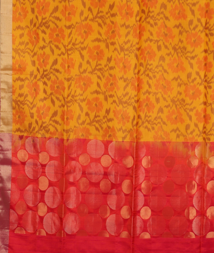 Yellow Soft Silk Saree T3749744