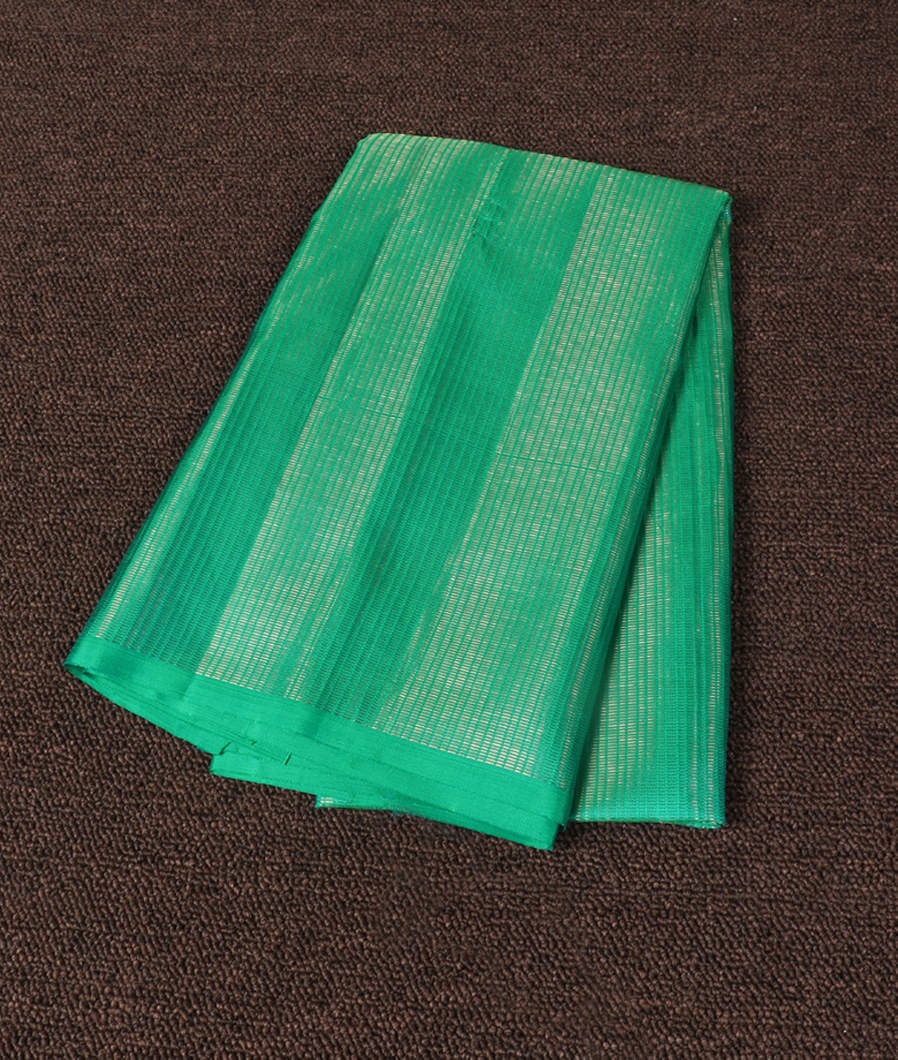 Green Handwoven Kanjivaram Silk Blouse T357243-image