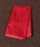 Pinkish Red Handwoven Kanjivaram Silk Blouse T3572391