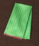 Green Handwoven Kanjivaram Silk Blouse LH116881