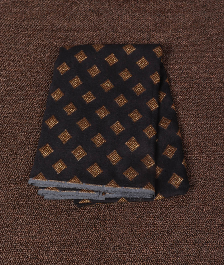 Black Banaras Tussar Blouse T359384-image