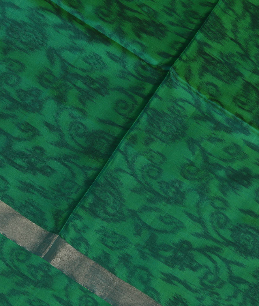 Green Soft Silk Saree T374351-image