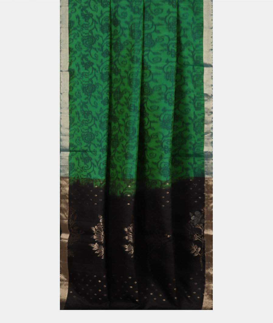 Green Soft Silk Saree T3743512