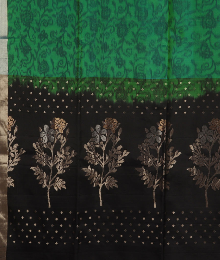 Green Soft Silk Saree T3743514