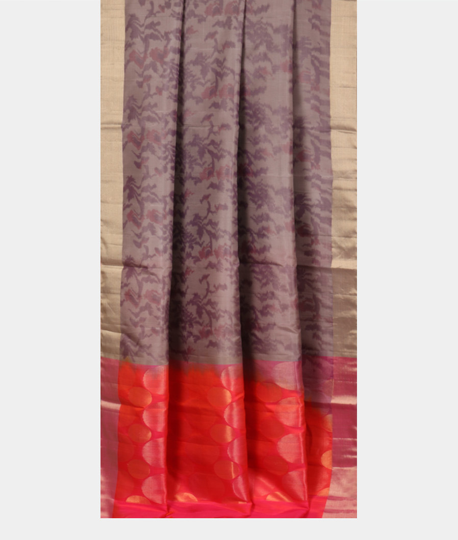 Purplish Grey Soft Silk Saree T3743212