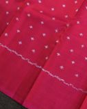 Cream Ikat Silk Saree T3780253