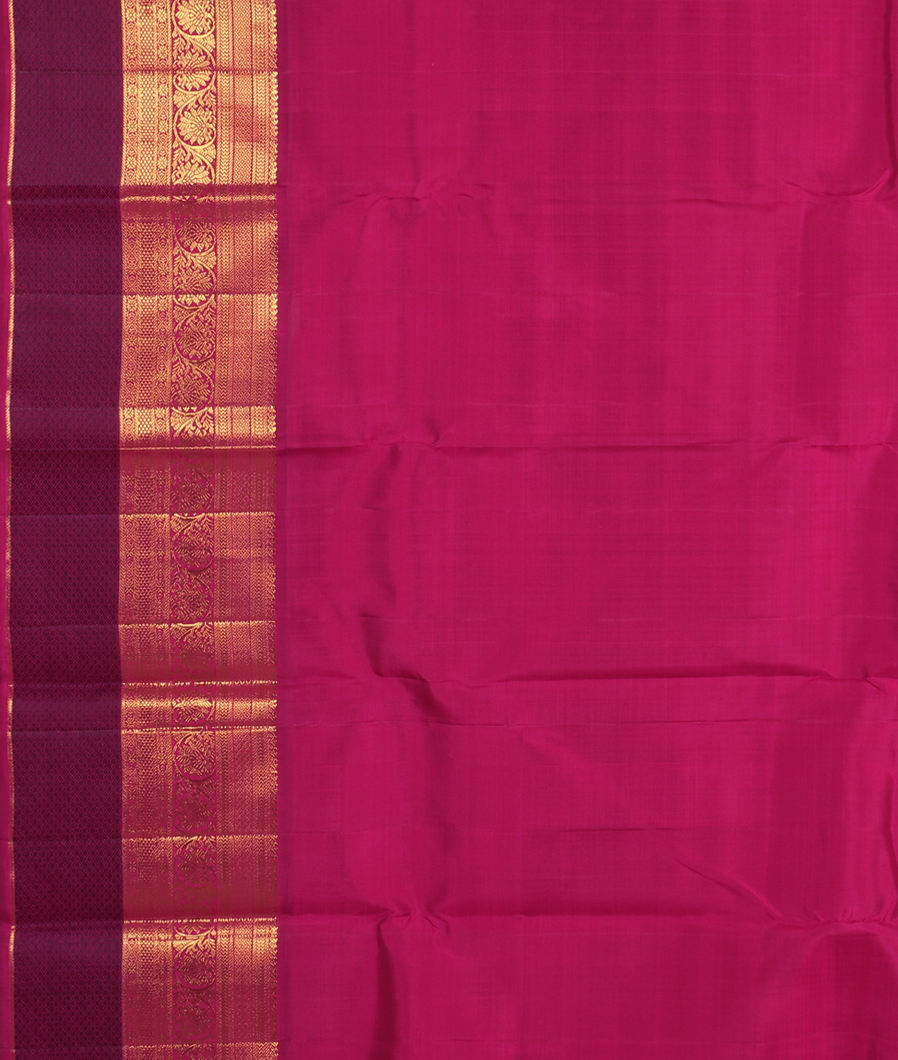 Yellow Handwoven Kanjivaram Silk Saree T3045113