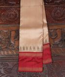 Beige Handwoven Kanjivaram Silk Saree T3084521