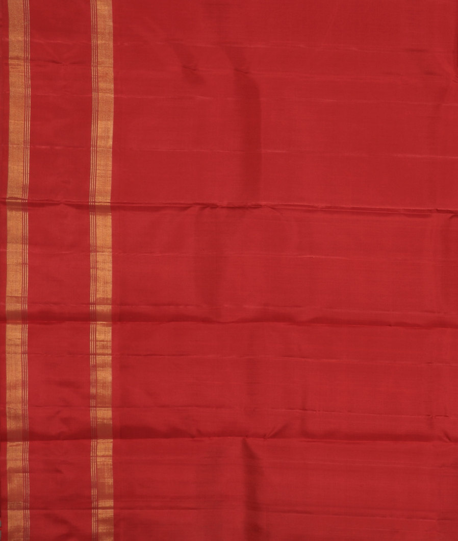 Beige Handwoven Kanjivaram Silk Saree T3084523