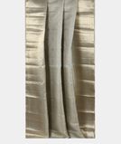Light Grey Handwoven Kanjivaram Silk Saree T3700102