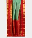 Green Handwoven Kanjivaram Silk Saree T3612512