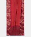 Red Bandhani Silk Saree T3801582