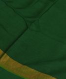 Green Handwoven Linen Saree T3298711