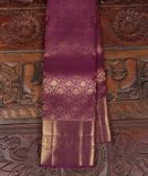 Purple Handwoven Kanjivaram Silk Saree T3788211