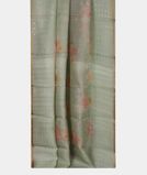 Green Kora Organza Printed Saree T3812132