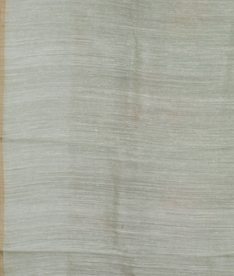 Green Kora Organza Printed Saree T3812133