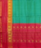 Green Patola Silk Saree T3154434