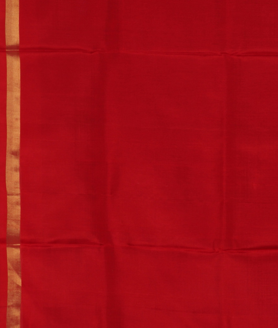 Peacock Blue Uppada Silk Saree T3322683