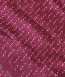 Purple Linen Printed Saree T3850801