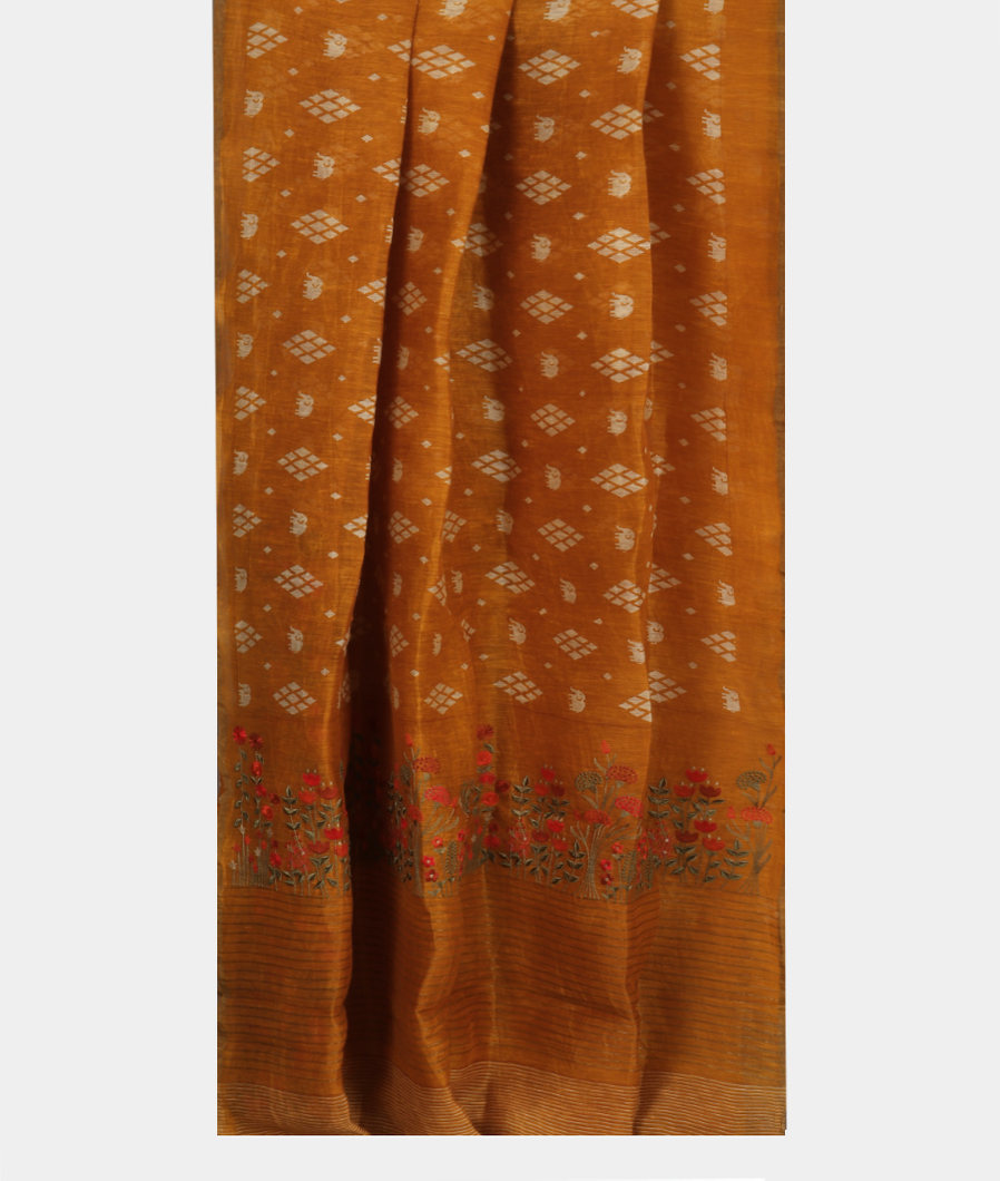 yellow-linen-printed-saree-t330241-t330241-b