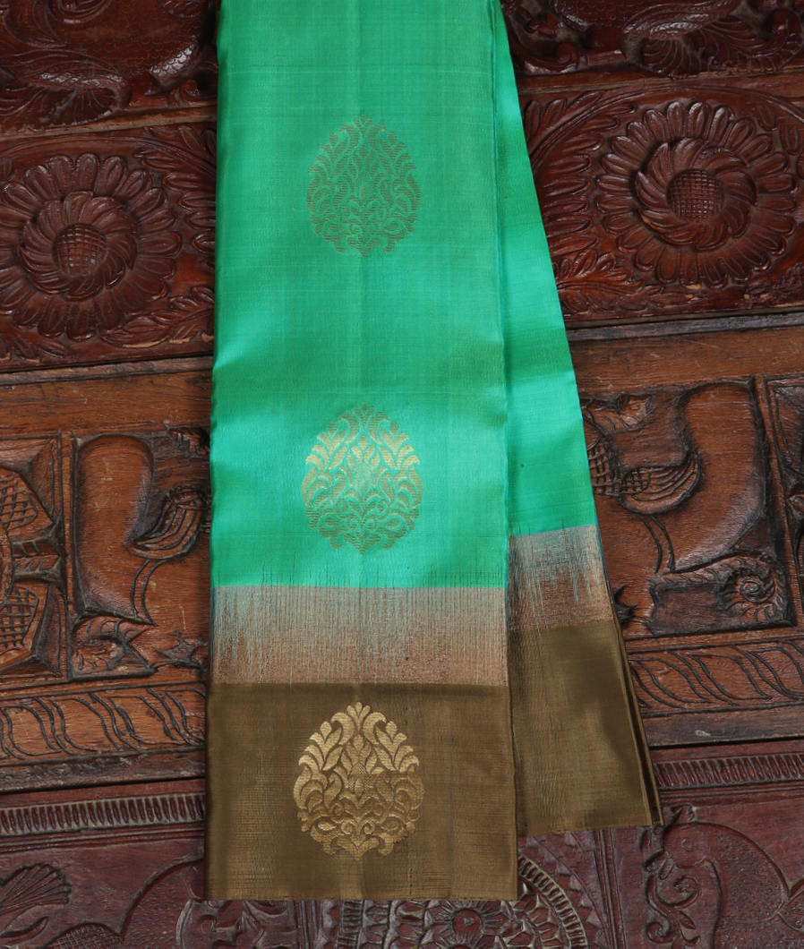 Green Soft Silk Saree T373360-image