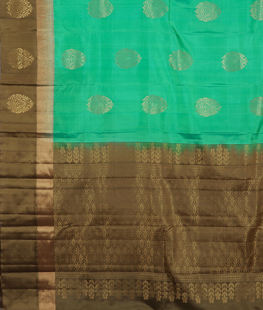 Green Soft Silk Saree T3733604