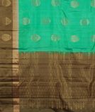 Green Soft Silk Saree T3733604