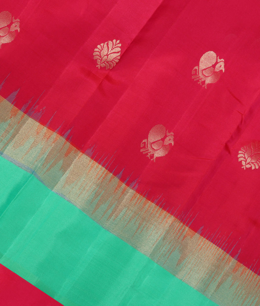 Magenta Soft Silk Saree T320098-image