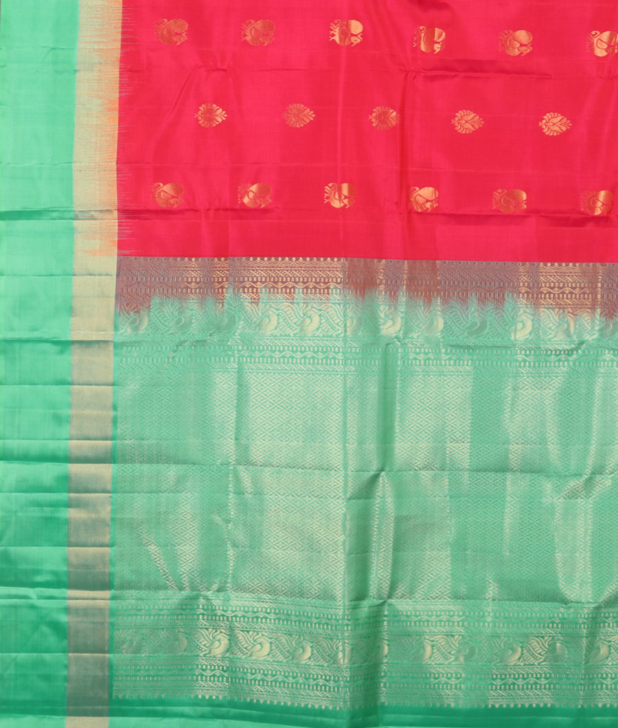 Magenta Soft Silk Saree T3200984