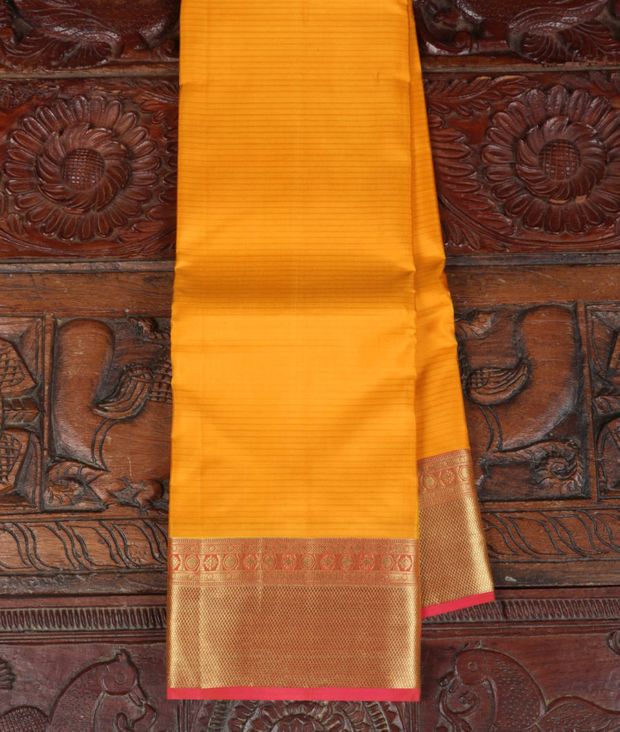 Yellow Soft Silk Saree T323440-image