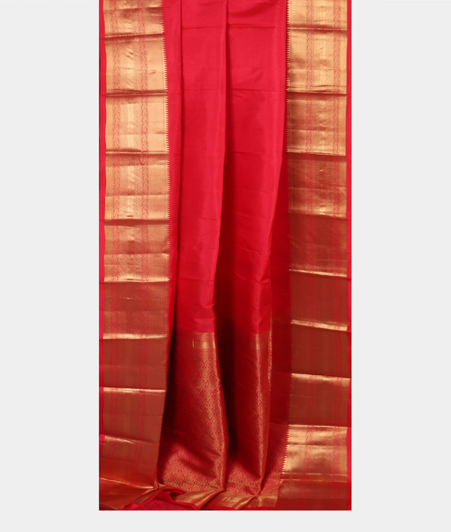 Coral Pink Soft Silk Saree T3389872