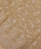 Yellow Silk Kota Embroidery Saree T3791321