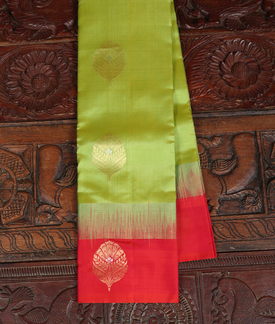 Green Soft Silk Saree T373390-image