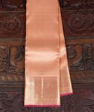 Peach Handwoven Kanjivaram Silk Saree T3788121