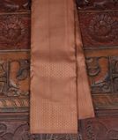 Brownish Pink Handwoven Kanjivaram Silk Saree T3686751