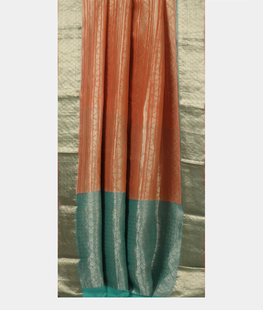 salmon-pink-crepe-silk-saree-t372422-t372422-b
