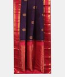 Purple Handwoven Kanjivaram Silk Saree T3070902