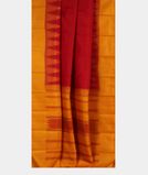 Red Handwoven Kanjivaram Silk Saree T3732592