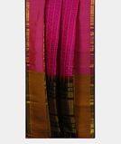 Purple Silk Cotton Saree T3397152
