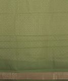 Green Banaras Cotton Saree T3819633