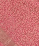 Pink Banaras Cotton Saree T3824921